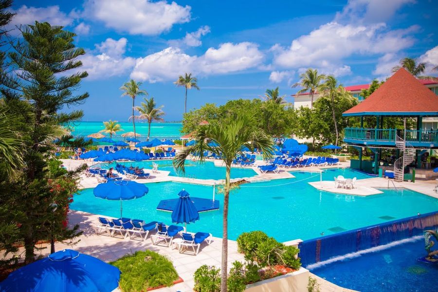 Breezes Bahamas Resort pool view