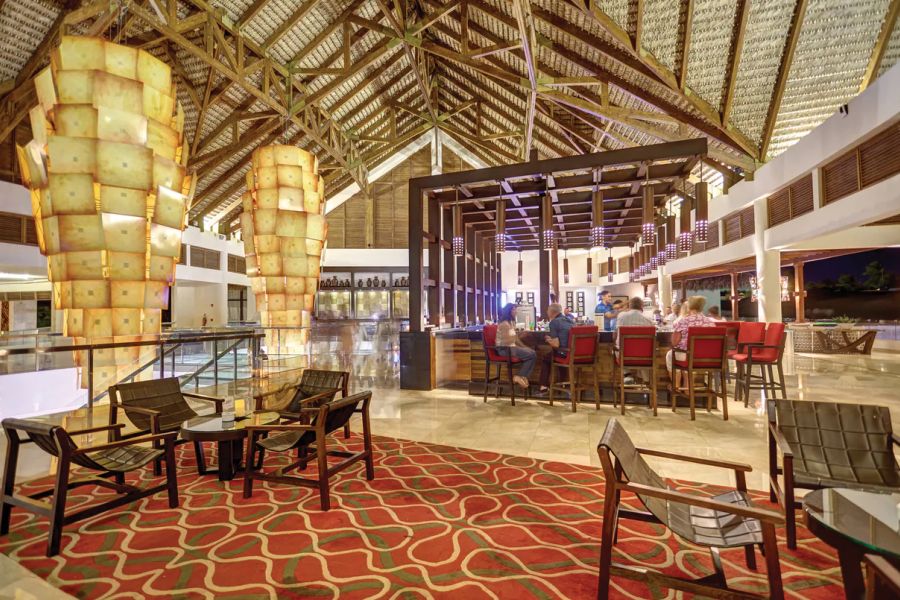 Royalton Punta Cana Resort & Casino lounge area