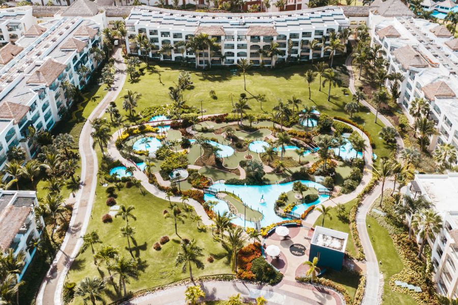 Hard Rock Hotel & Casino Punta Cana aerial view